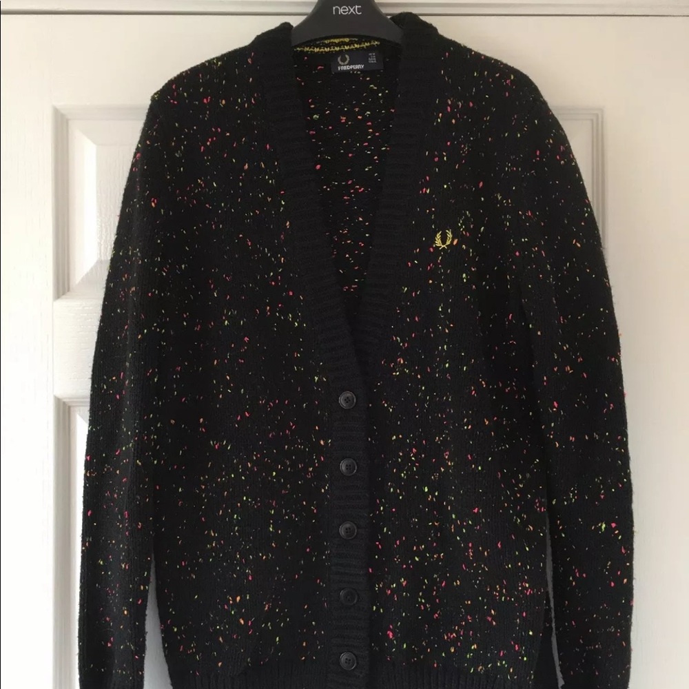 Fred Perry Chunky Cardigan
